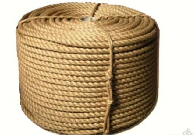  Канат джутовый купить, верёвка джутовая 22 мм. 